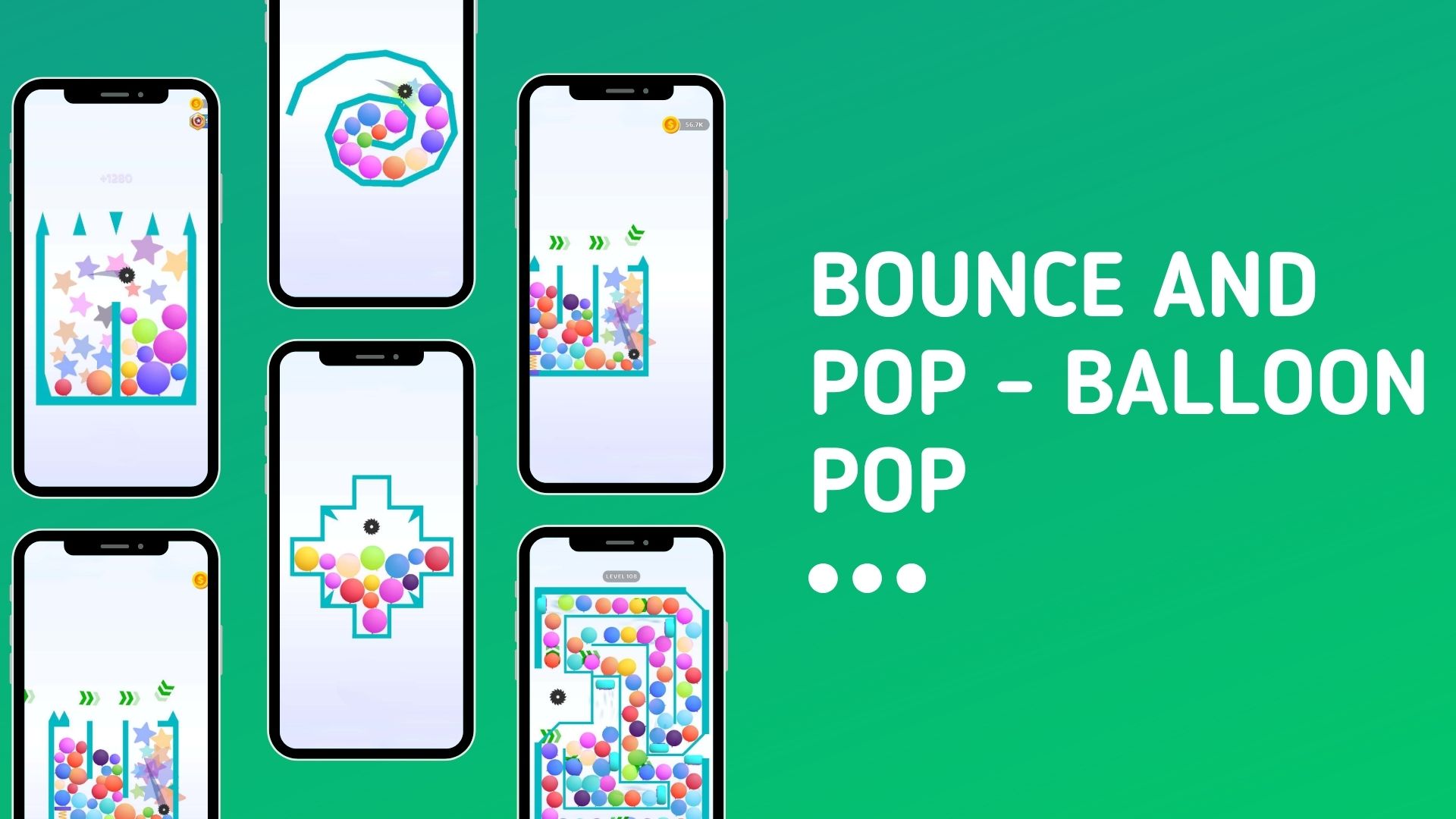 Bounce and pop – Balloon pop